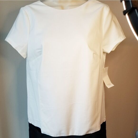 Ivory and black dress - Picture 5 of 8